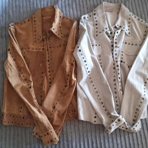 Essendi SUEDE with brass/silver colored accents